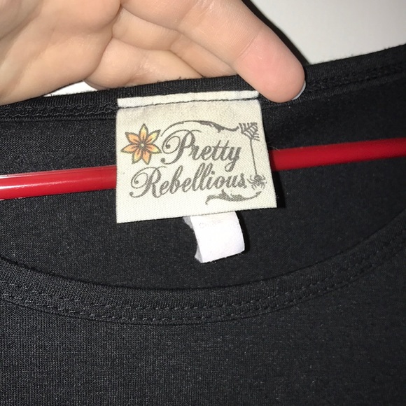 Black Rhinestone Top - Picture 5 of 5